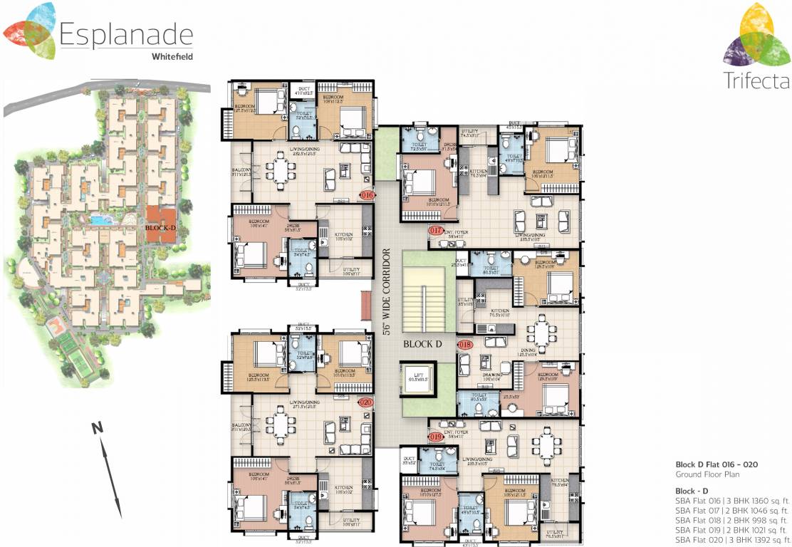 Images for Cluster Plan of Trifecta Esplanade