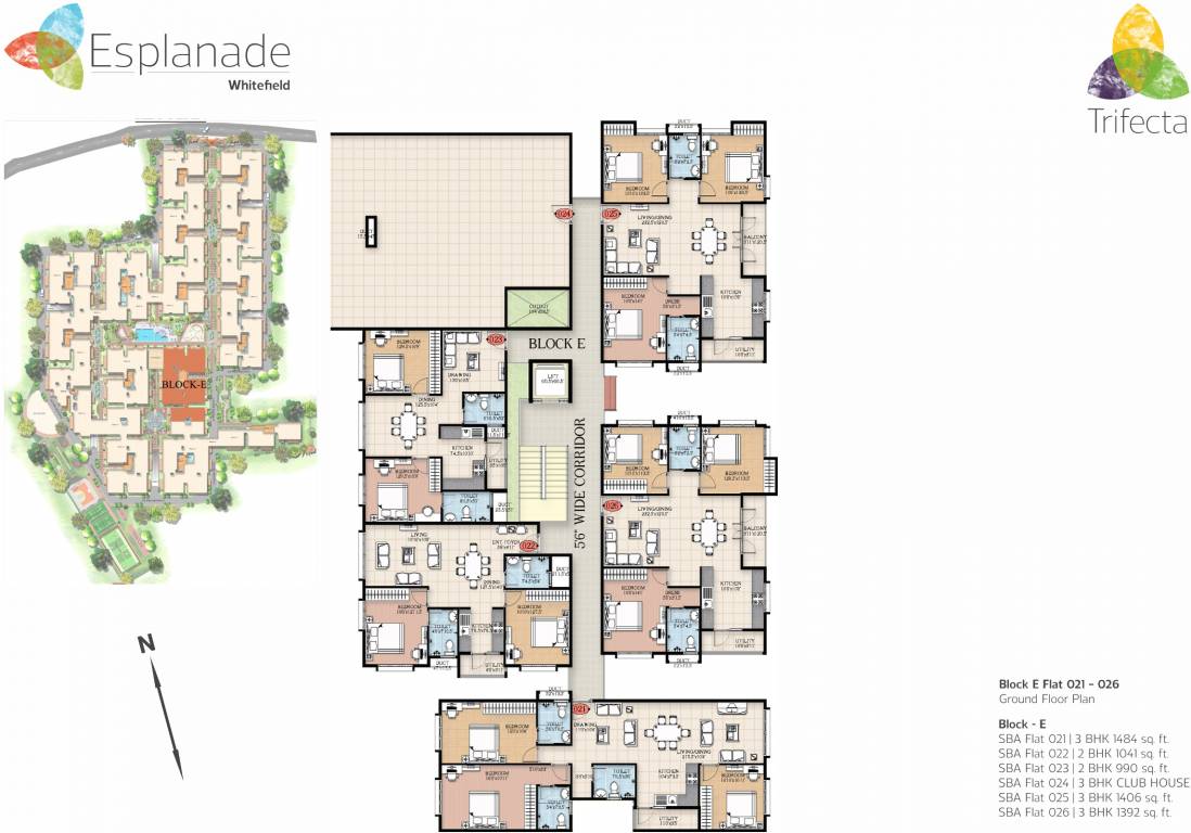 Images for Cluster Plan of Trifecta Esplanade