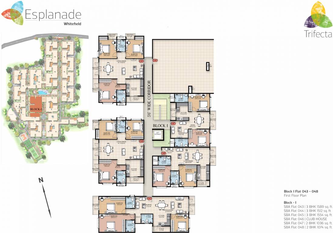 Images for Cluster Plan of Trifecta Esplanade