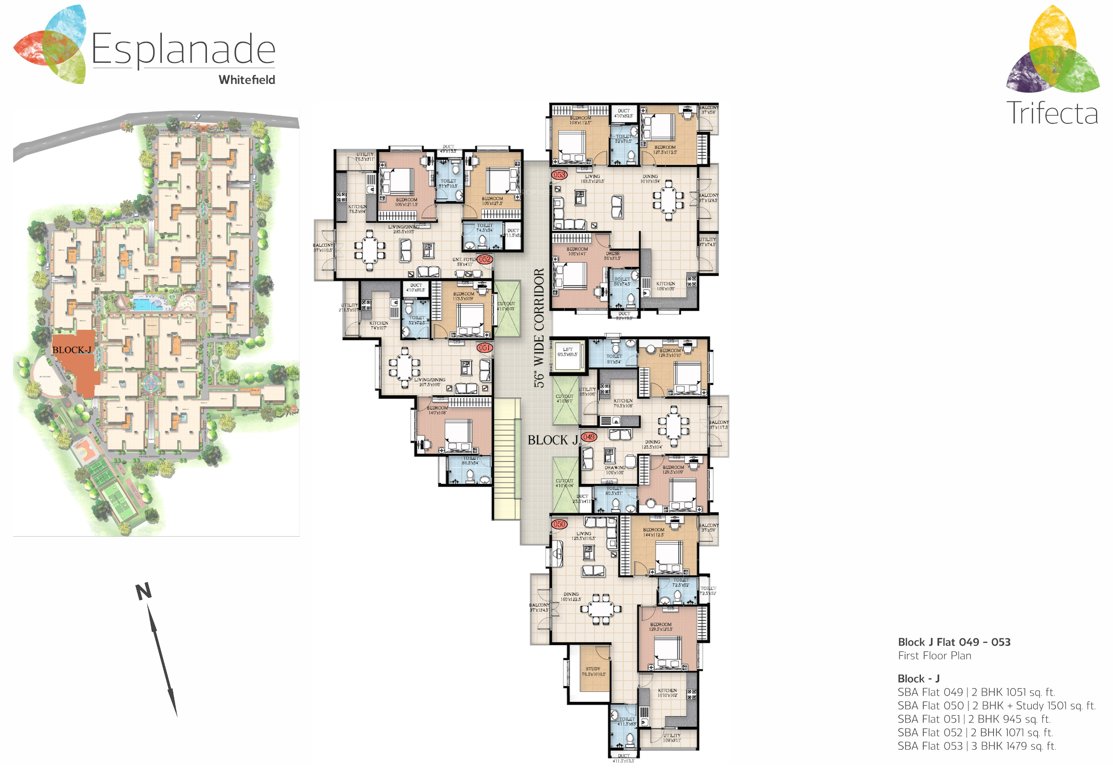 Images for Cluster Plan of Trifecta Esplanade