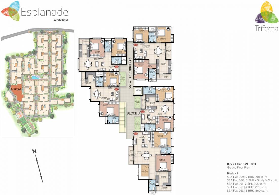 Images for Cluster Plan of Trifecta Esplanade
