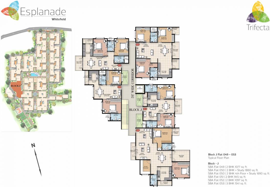 Images for Cluster Plan of Trifecta Esplanade