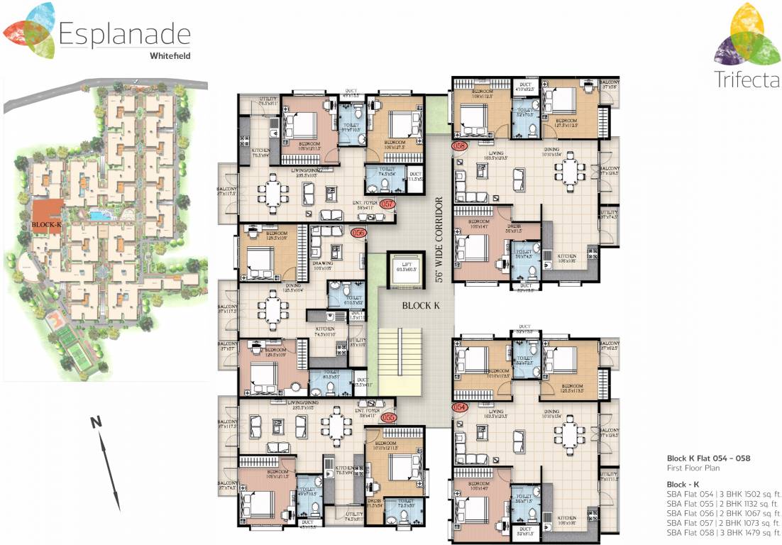 Images for Cluster Plan of Trifecta Esplanade