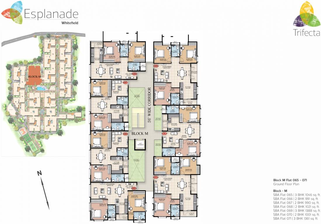 Images for Cluster Plan of Trifecta Esplanade