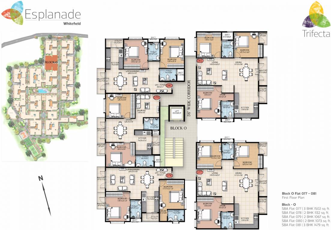 Images for Cluster Plan of Trifecta Esplanade
