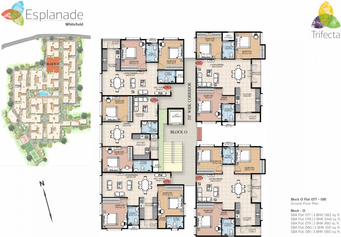 Images for Cluster Plan of Trifecta Esplanade