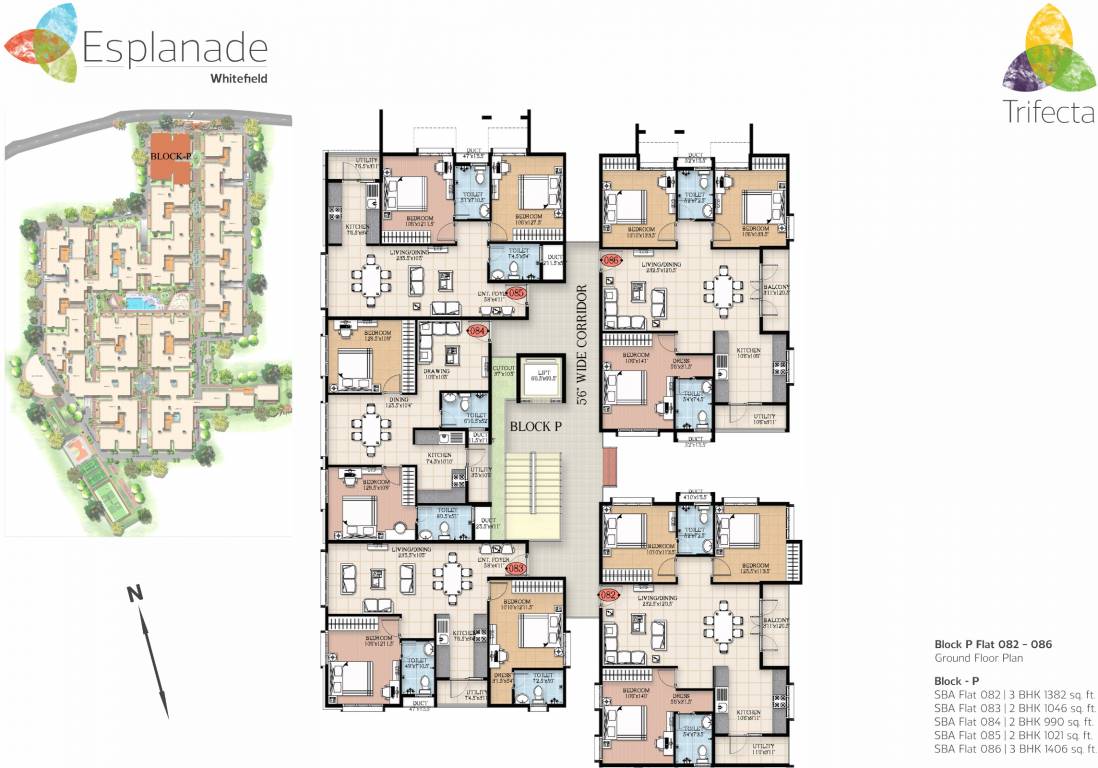Images for Cluster Plan of Trifecta Esplanade