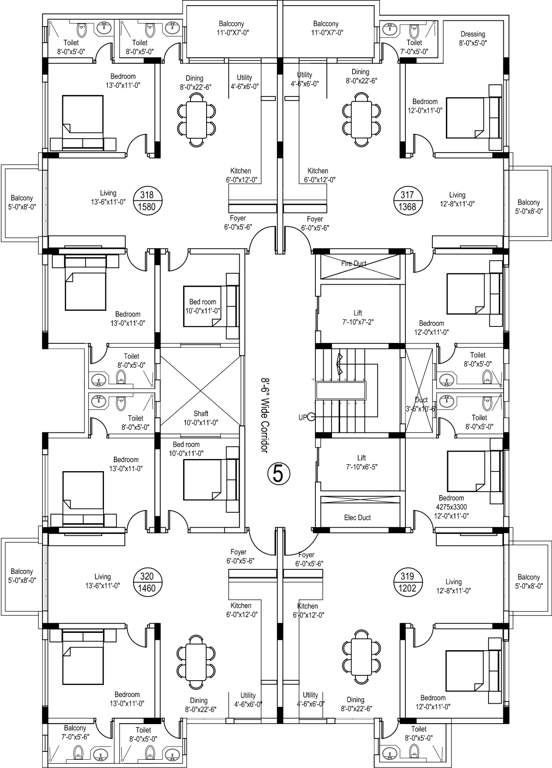  sai poorna luxuria Images for Cluster Plan of Srinivasa Sai Poorna Luxuria