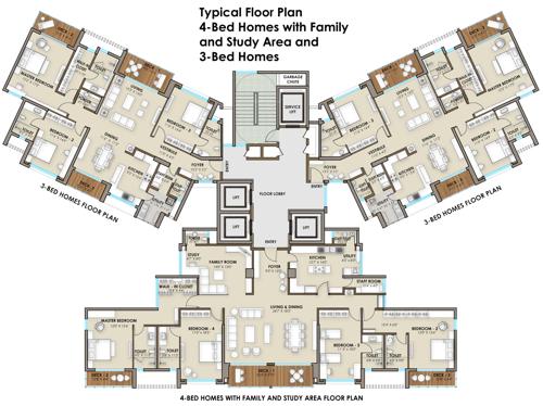Images for Cluster Plan of Phoenix One Bangalore West one-bangalore-west Images for Cluster Plan of Phoenix One Bangalore West