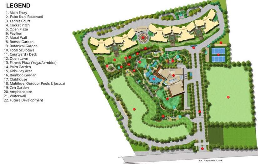 one bangalore west Images for Master Plan of Phoenix One Bangalore West