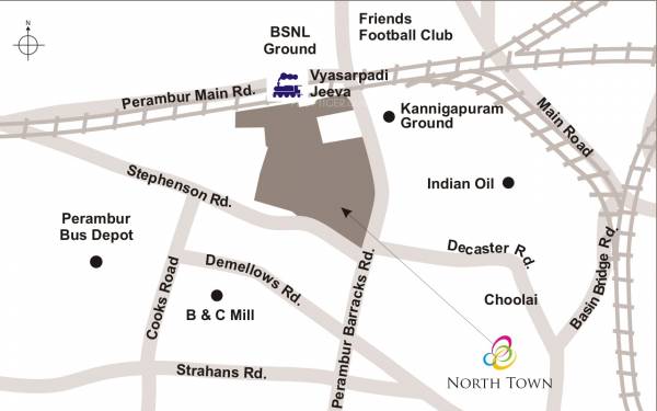 Images for Location Plan of Unitech Gulmohur Avenue