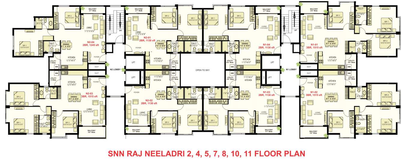 Images for Cluster Plan of SNN Raj Neeladri