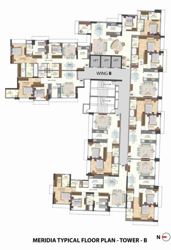 Images for Cluster Plan of Omkar Meridia meridia Images for Cluster Plan of Omkar Meridia