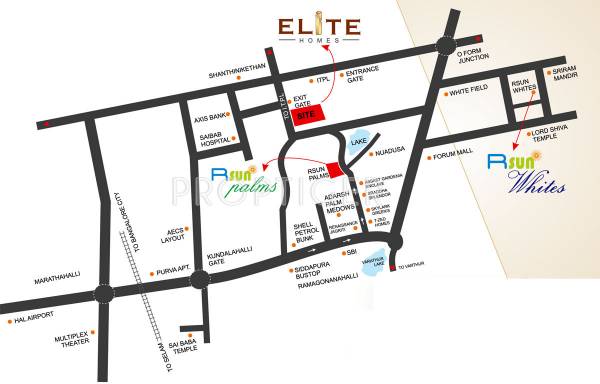  elite-homes Location Plan