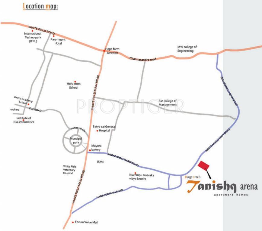 Images for Location Plan of Durga Tanishq Arena