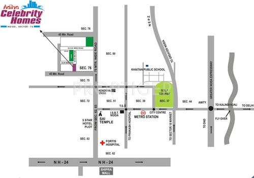  celebrity-homes Images for Location Plan of Aditya Celebrity Homes