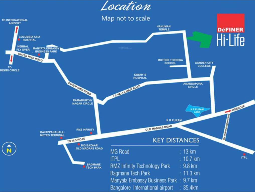  hi life Images for Location Plan of Definer Hi Life