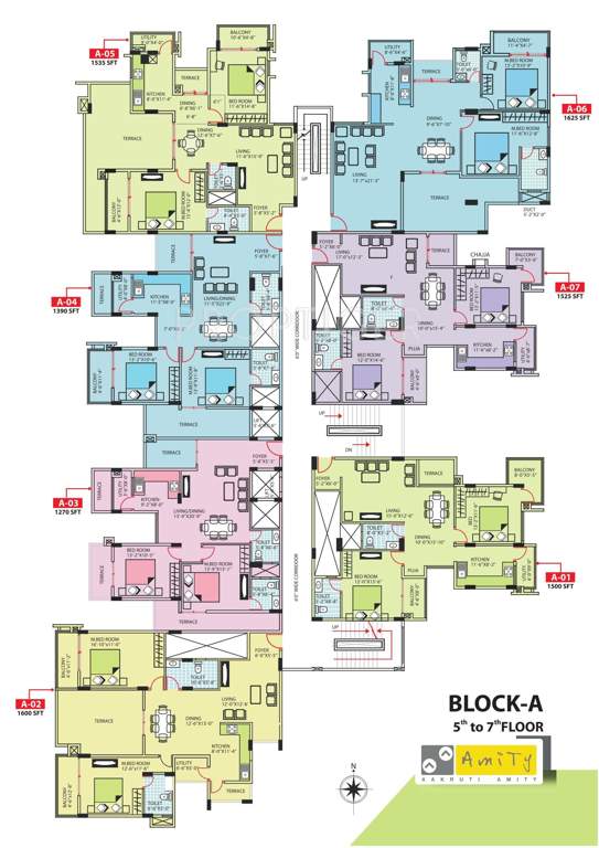  amity Images for Cluster Plan of Aakruti Amity