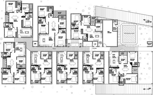  beau-monde Images for Cluster Plan of Adithya Beau Monde