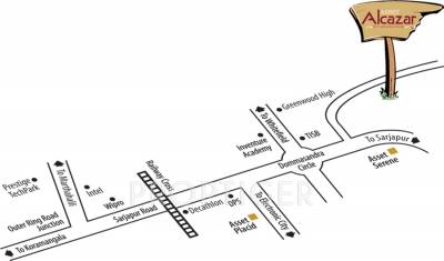 Images for Location Plan of CoEvolve Estates Alcazar Images for Location Plan of CoEvolve Estates Alcazar