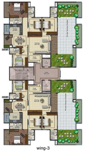 Images for Cluster Plan of DSR Eden Greens