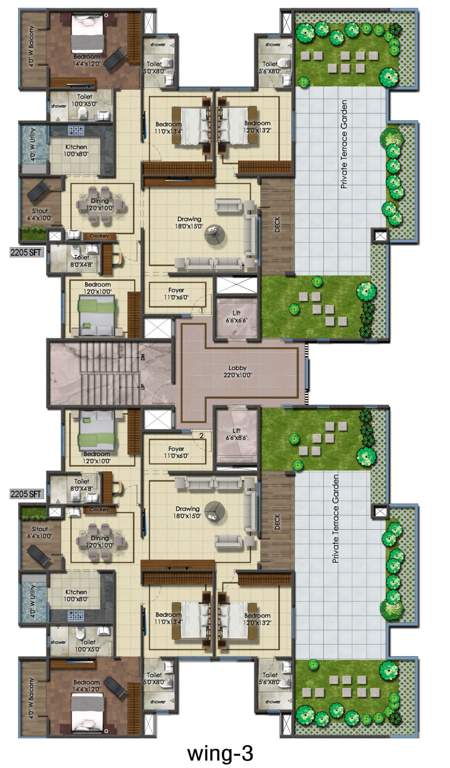 Images for Cluster Plan of DSR Eden Greens