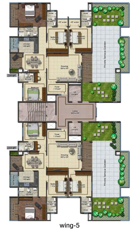 Images for Cluster Plan of DSR Eden Greens