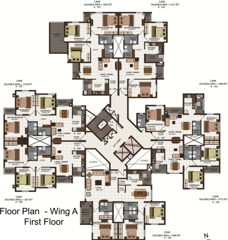 Images for Cluster Plan of Century Indus