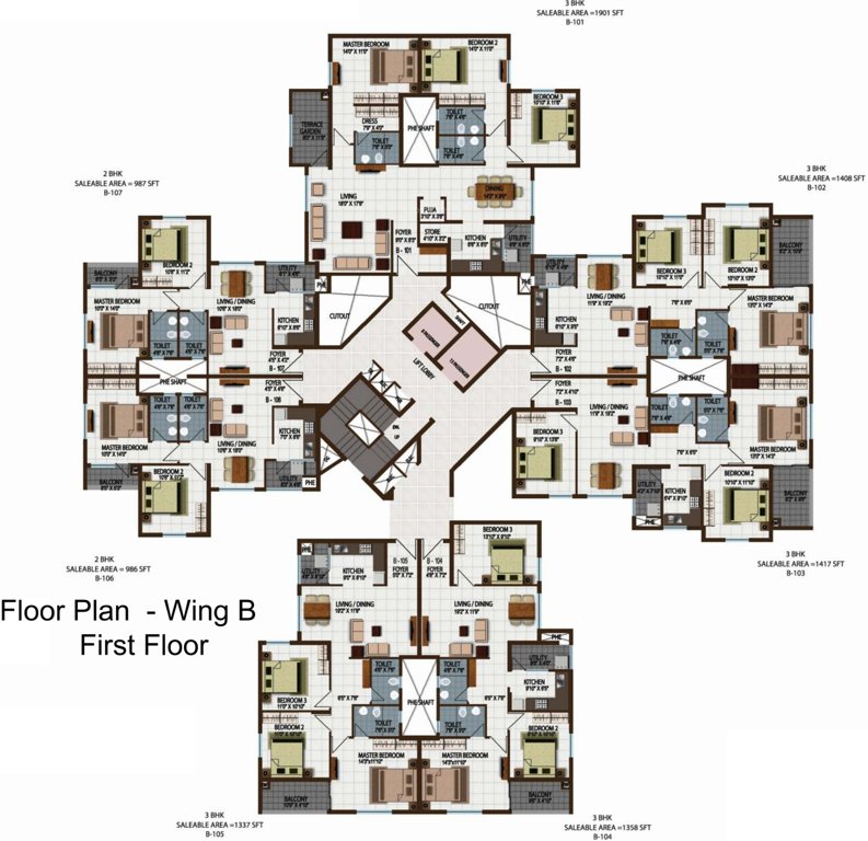 Images for Cluster Plan of Century Indus