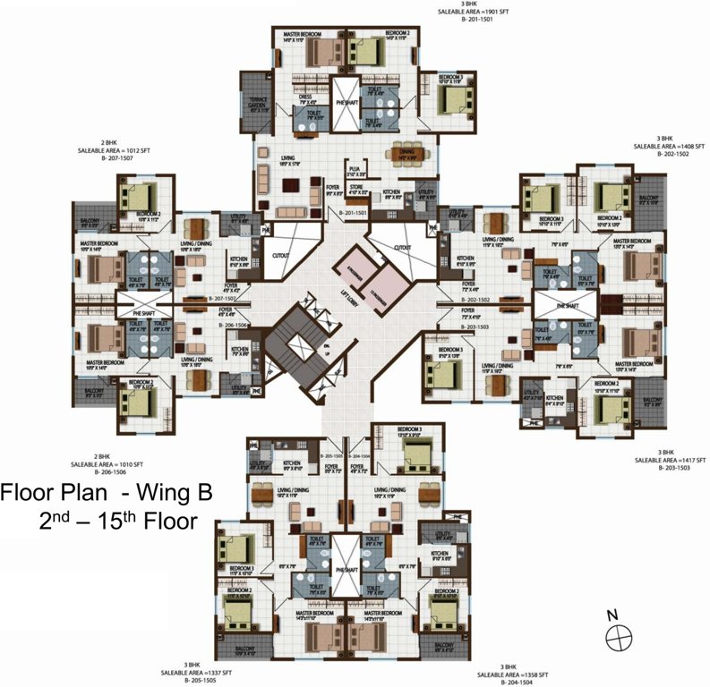 Images for Cluster Plan of Century Indus