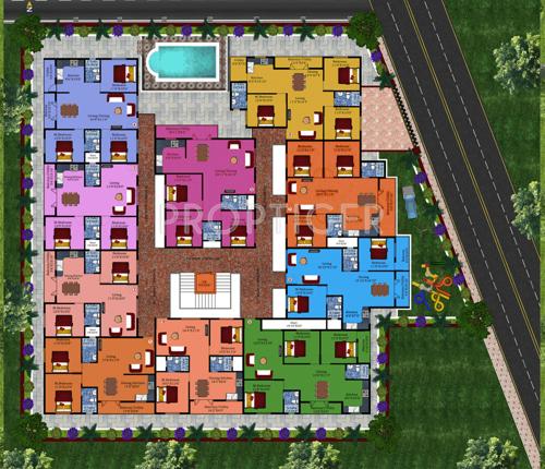  serene Images for Cluster Plan of DS Serene