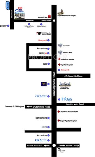  serene Images for Location Plan of DS Serene