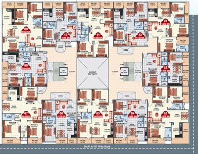  prince Images for Cluster Plan of Neeladri Prince