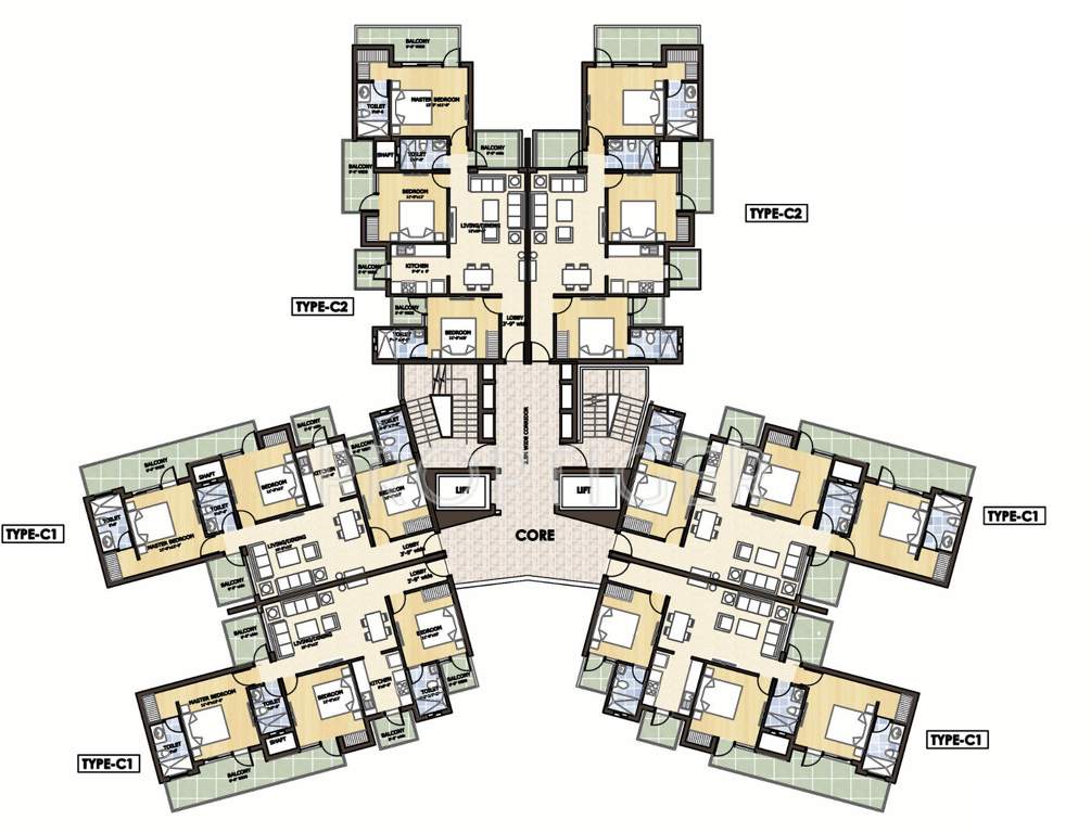 royal park Images for Cluster Plan of Avalon Royal Park