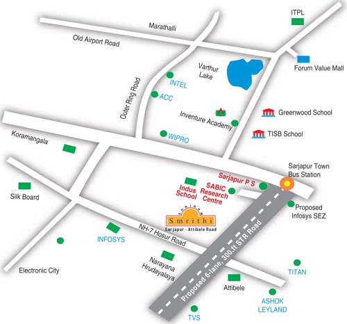 Images for Location Plan of Shriram Smrithi smrithi Images for Location Plan of Shriram Smrithi