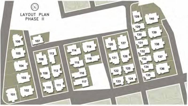  villas Images for Layout Plan of Hiranandani Villas