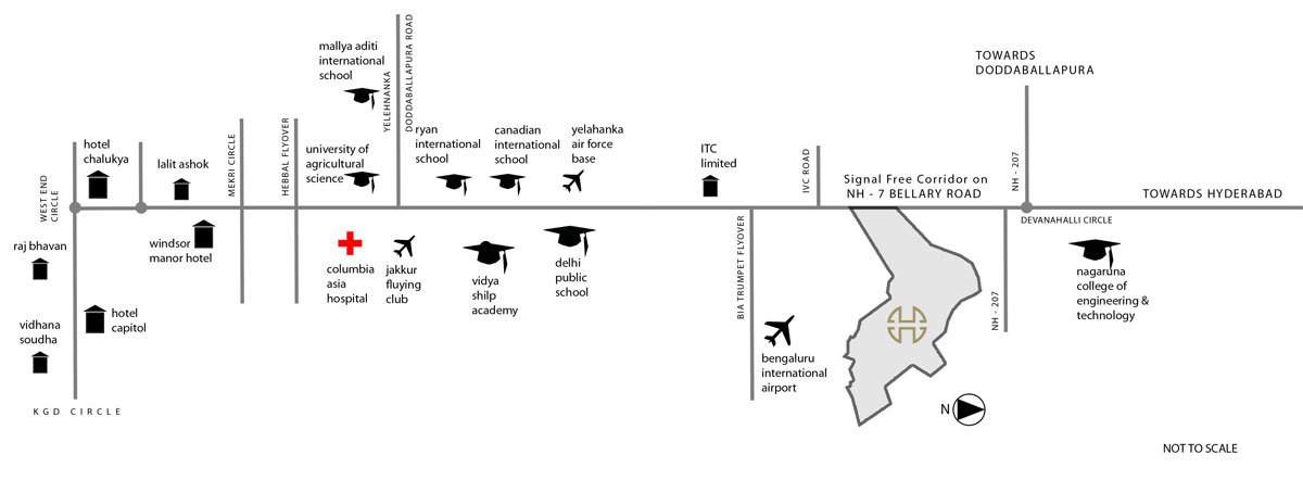 villas Images for Location Plan of Hiranandani Villas