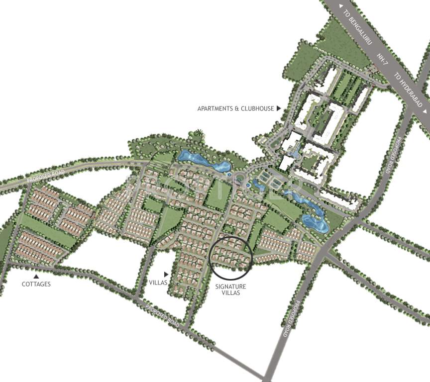  villas Images for Master Plan of Hiranandani Villas