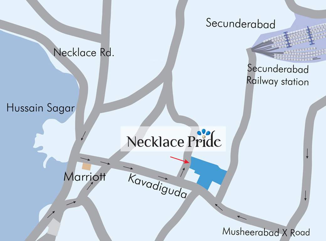 Images for Location Plan of Salarpuria Sattva Necklace Pride