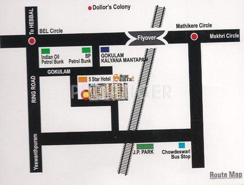  samrat Images for Location Plan of DS Samrat