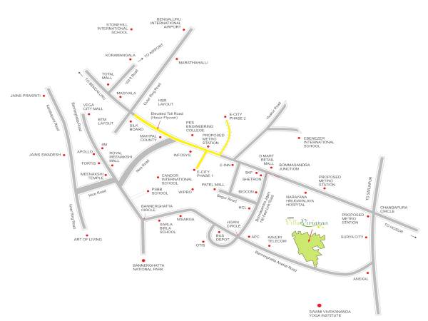  villa-vivianaa Location Plan