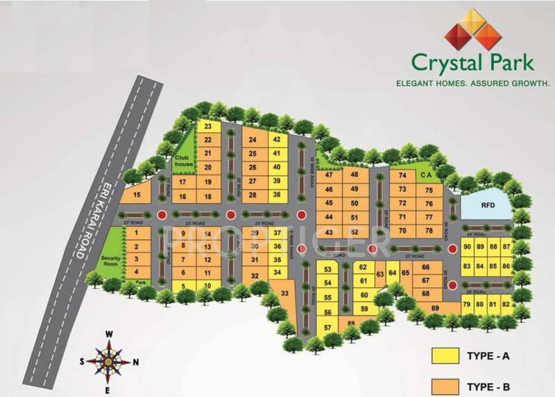 Images for Layout Plan of Artha Crystal Park