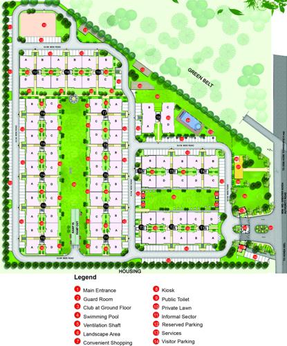  mystic-greens Images for Master Plan of Eldeco Mystic Greens