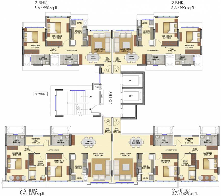 Images for Cluster Plan of Runwal Elina