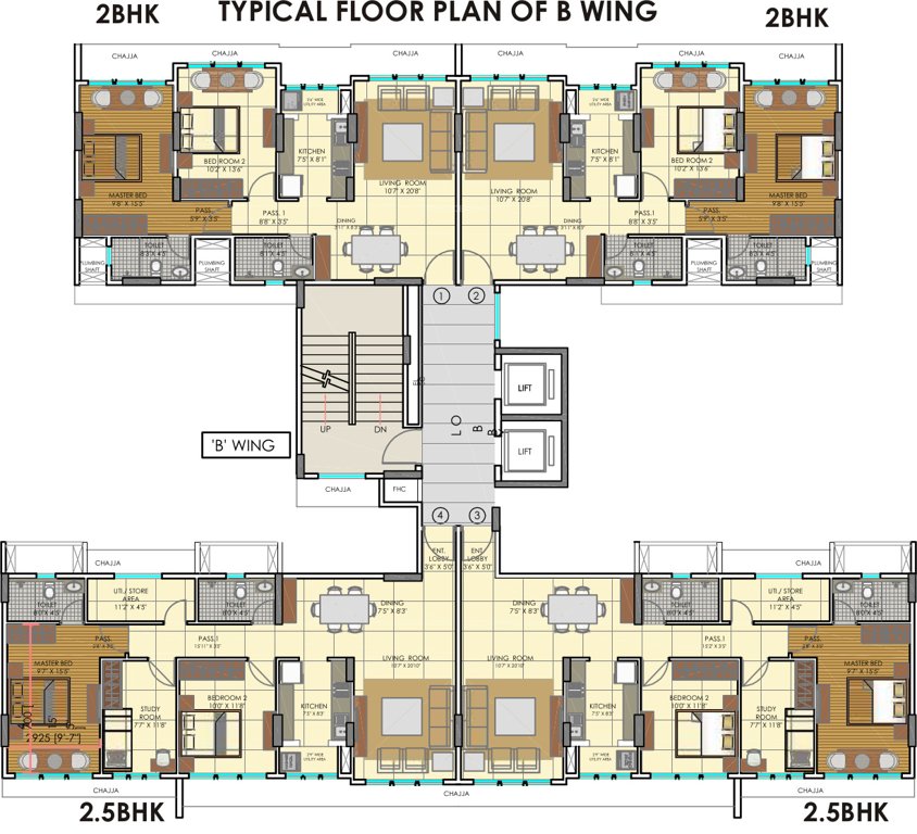 Images for Cluster Plan of Runwal Elina