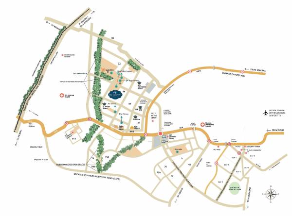 Images for Location Plan of DLF The Skycourt Images for Location Plan of DLF The Skycourt