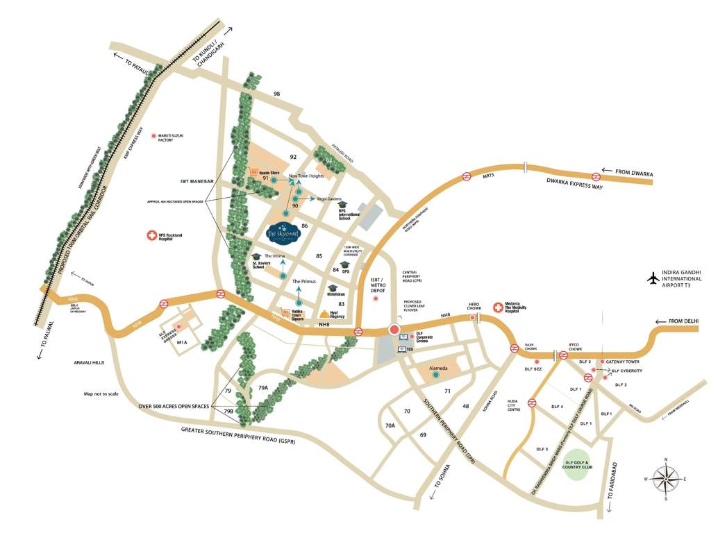 Images for Location Plan of DLF The Skycourt