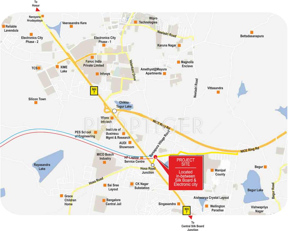 Images for Location Plan of Krupa Hanging Gardens