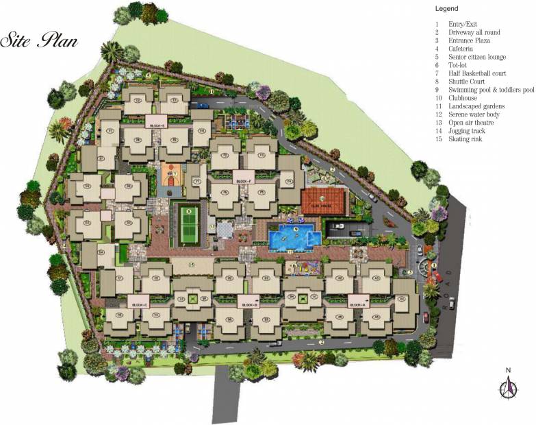  chalet Images for Site Plan of Keerthi Chalet