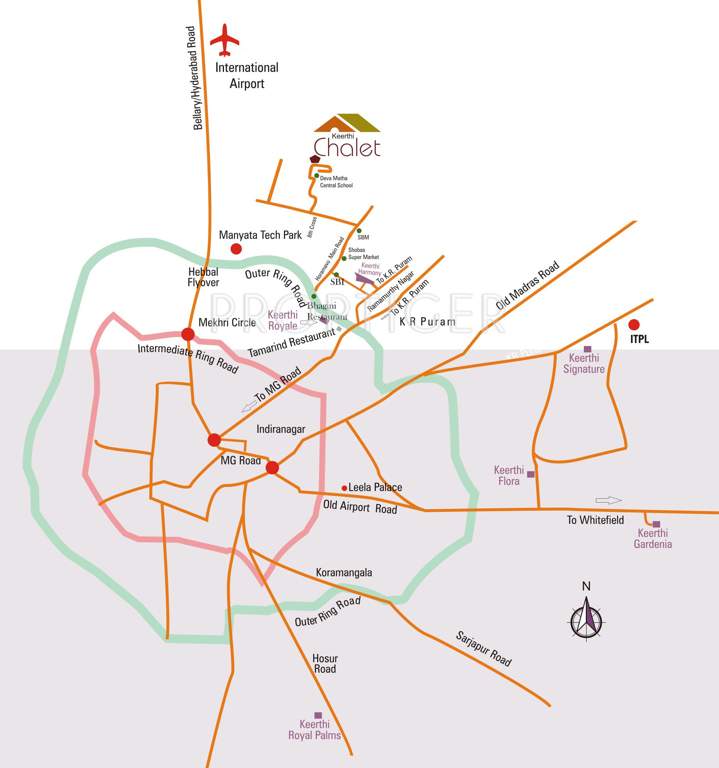  chalet Images for Location Plan of Keerthi Chalet